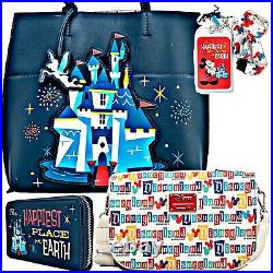 Disney Disneyland 65th Anniversary Tote Bag And Crossbody Bag Purse And Wallet