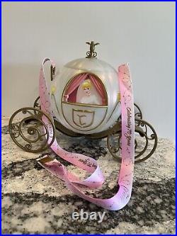 Disney Disneyland 70th Cinderella Wedding Carriage Light Up Popcorn Bucket