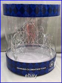 Disney Disneyland Diamond Celebration 60th Anniversary Tiara NEW Retired