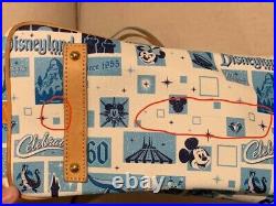 Disney Disneyland Dooney & Bourke 60th Diamond Anniversary Tote Bag Purse READ