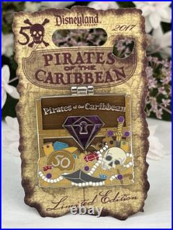 Disney Disneyland Pirates of the Caribbean 50th Anniversary 5 Pin Set LE2500 NEW Disney Disneyland Pirates of the Caribbean 50th Anniversary 5 Pin Set LE2500 NEW