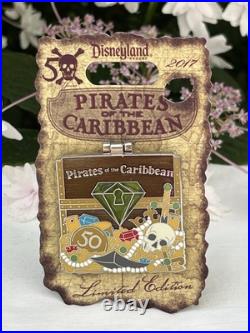 Disney Disneyland Pirates of the Caribbean 50th Anniversary 5 Pin Set LE2500 NEW Disney Disneyland Pirates of the Caribbean 50th Anniversary 5 Pin Set LE2500 NEW