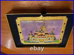 Disney Disneyland Resort 50th Anniversary Sleeping Beauty Castle Boxed Jumbo Pin
