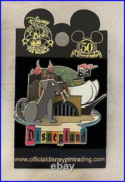 Disney Disneyland Retro Collection 2005 50th Anniversary 10 PIN Set 3D