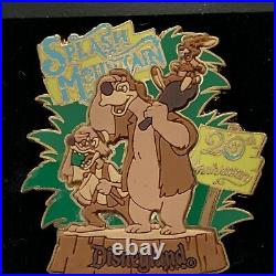 Disney Disneyland Splash Mountain 20th anniversary pin Brer Rabbit Fox Bear