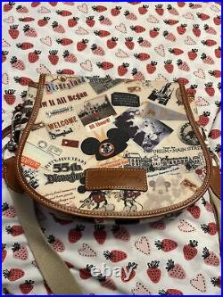 Disney Dooney & Bourke Disneyland 55th Anniversary Crossbody Messenger