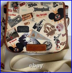 Disney Dooney & Bourke Disneyland 55th Anniversary Crossbody Messenger