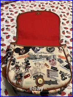 Disney Dooney & Bourke Disneyland 55th Anniversary Crossbody Messenger