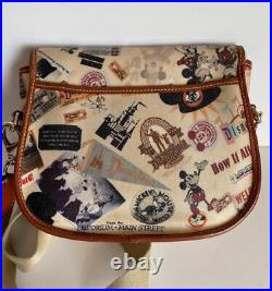 Disney Dooney & Bourke Disneyland 55th Anniversary Crossbody Messenger