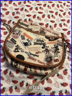 Disney Dooney & Bourke Disneyland 55th Anniversary Crossbody Messenger