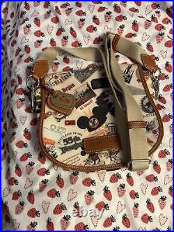 Disney Dooney & Bourke Disneyland 55th Anniversary Crossbody Messenger