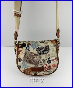 Disney Dooney & Bourke Disneyland 55th Anniversary Crossbody Messenger Bag