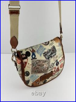 Disney Dooney & Bourke Disneyland 55th Anniversary Crossbody Messenger Bag
