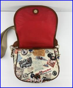 Disney Dooney & Bourke Disneyland 55th Anniversary Crossbody Messenger Bag