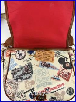 Disney Dooney & Bourke Disneyland 55th Anniversary Crossbody Messenger Bag