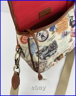 Disney Dooney & Bourke Disneyland 55th Anniversary Crossbody Messenger Bag