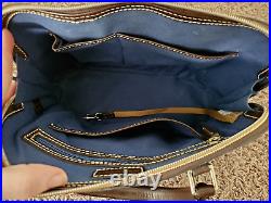 Disney Dooney & Bourke Disneyland 60th anniversary blue Mickey satchel purse bag