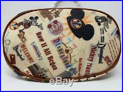 Disney Dooney & Bourke Walt Disneyland Tote 55th Anniversary Bucket Bag Minnie