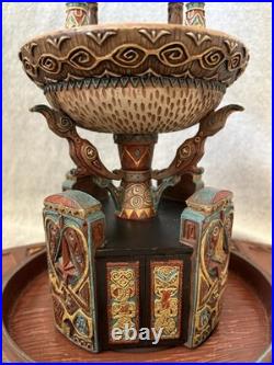 Disney Enchanted Tiki Room 45th Anniversary Fountain Kevin Kidney & Jody Daily
