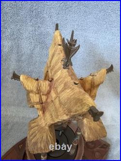 Disney Enchanted Tiki Room 45th Anniversary Fountain Kevin Kidney & Jody Daily