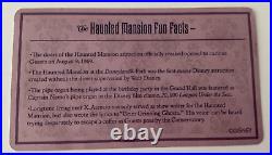 Disney HAUNTED MANSION 50th I WAS THERE RARE Collectible CARD Disneyland