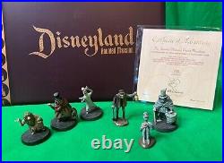 Disney HAUNTED MANSION Miniature Pewter Set LE 1500 DISNEYLAND'S 50th ANNIVERSAR