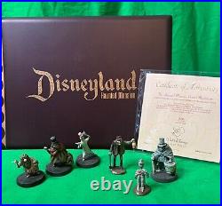 Disney HAUNTED MANSION Miniature Pewter Set LE 1500 DISNEYLAND'S 50th ANNIVERSAR