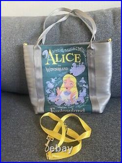 Disney Harveys Disneyland 60th Anniversary Alice in Wonderland Poster Tote
