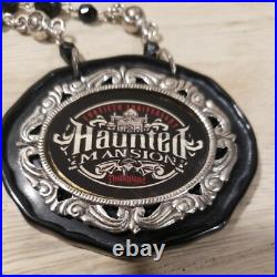 Disney Haunted Mansion 40th Anniversary Event Necklace Le 100 Rare Disneyland