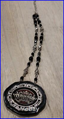 Disney Haunted Mansion 40th Anniversary Event Necklace Le 100 Rare Disneyland