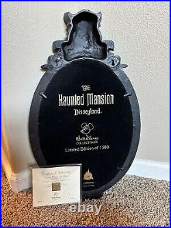 Disney Haunted Mansion 50th Anniversary Disneyland Gate Plaque Wall Mirror