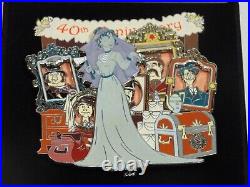 Disney Haunted Mansion Jumbo Pin Disneyland 40th Anniversary Ghost Bride Slider