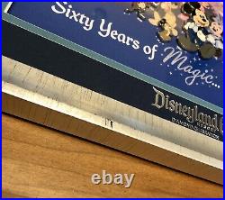 Disney LE Framed 9 Pin Set Disneyland 60th Anniversary Diamond Celebration Frame