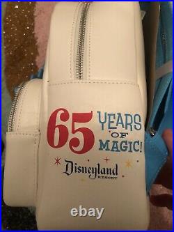 Disney Loungefly Backpack. Disneyland 65th Anniversary