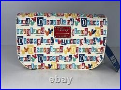 Disney Loungefly Disneyland Resort 65th Anniversary Crossbody Purse NEW w TAGS