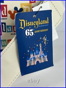Disney Loungefly Disneyland Resort 65th Anniversary Crossbody Purse NEW w TAGS