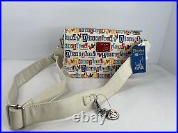 Disney Loungefly Disneyland Resort 65th Anniversary Crossbody Purse NEW w TAGS