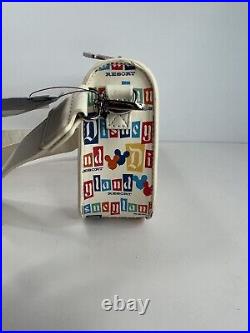 Disney Loungefly Disneyland Resort 65th Anniversary Crossbody Purse NEW w TAGS