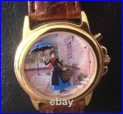 Disney MARY POPPINS Musical WATCH / CARPETBAG 30th Anniversary LE #1000/5000