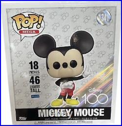 Disney Mickey Mouse 1341 Funko Pop, 100th Anniversary Exclusive 18inch, 10.5 Lb