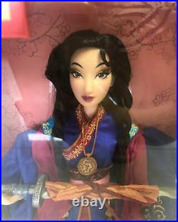 Disney Mulan 20th Anniversary Limited Edition doll 17' Disneyland New LE Rare