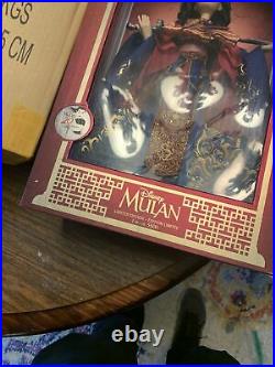 Disney Mulan 20th Anniversary Limited Edition doll 17' Disneyland New LE Rare