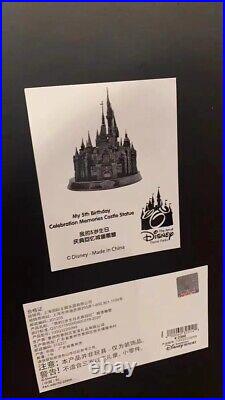 Disney New disneyland 5th anniversary memory Castle decoration limited 500