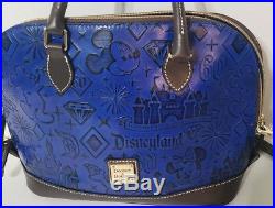 Disney Park Dooney & Bourke Disneyland 60th Diamond Anniversary Satchel Handbag