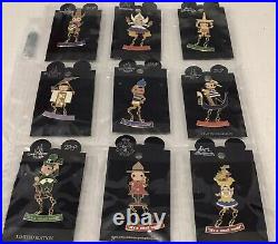 Disney Parks 1999 SOLD OUT / RETIRED It's A Small World Lot Of 9 Pins