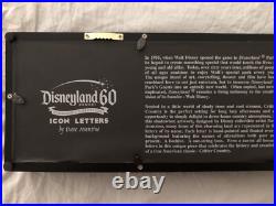Disney Parks Critter Country Icon Letter Shadow Box Dave Avanzino Disneyland