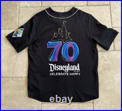 Disney Parks DISNEYLAND 70th ANNIVERSARY Baseball Jersey XXL