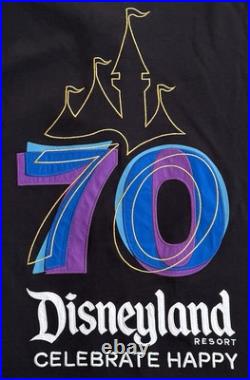 Disney Parks DISNEYLAND 70th ANNIVERSARY Baseball Jersey XXL