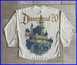 Disney Parks DISNEYLAND 70th ANNIVERSARY CASTLE Spirit Jersey M