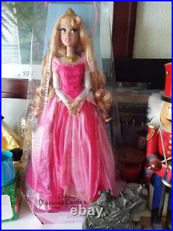 Disney Parks Disneyland 60th Anniversary Pink Aurora Limited Edition Doll